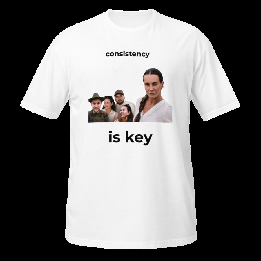 Mama — consistency is key tee